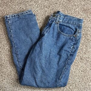 LL Bean Fleece Lined Jeans